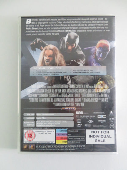 X - MEN (DVD) HUGH JACKMAN PATRICK STEWART 2000 REGION 2 Movie posters