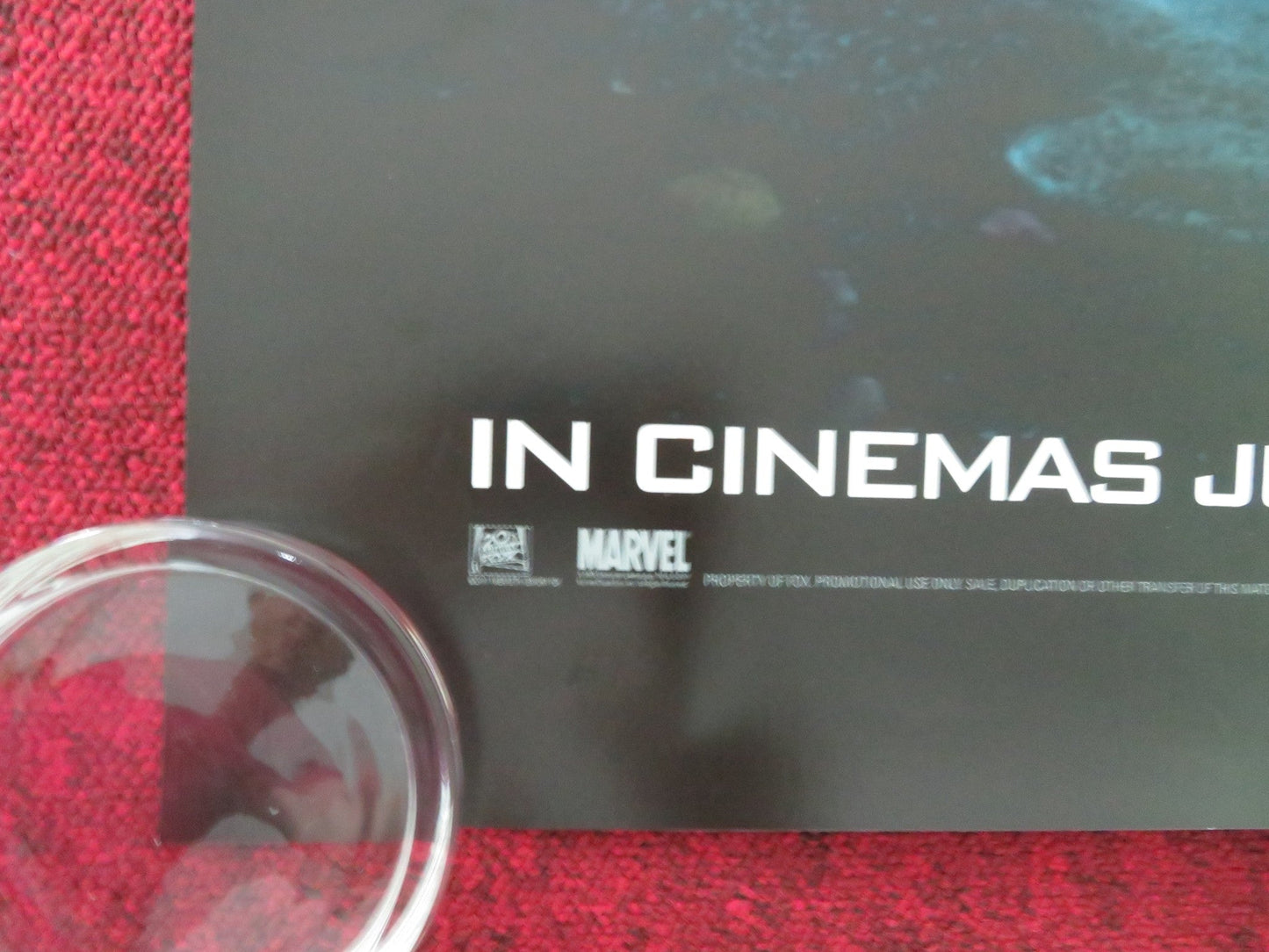 X - MEN: FIRST CLASS - A ONE SHEET ROLLED POSTER MCAVOY MICHAEL FASSBENDER 2011 Movie posters