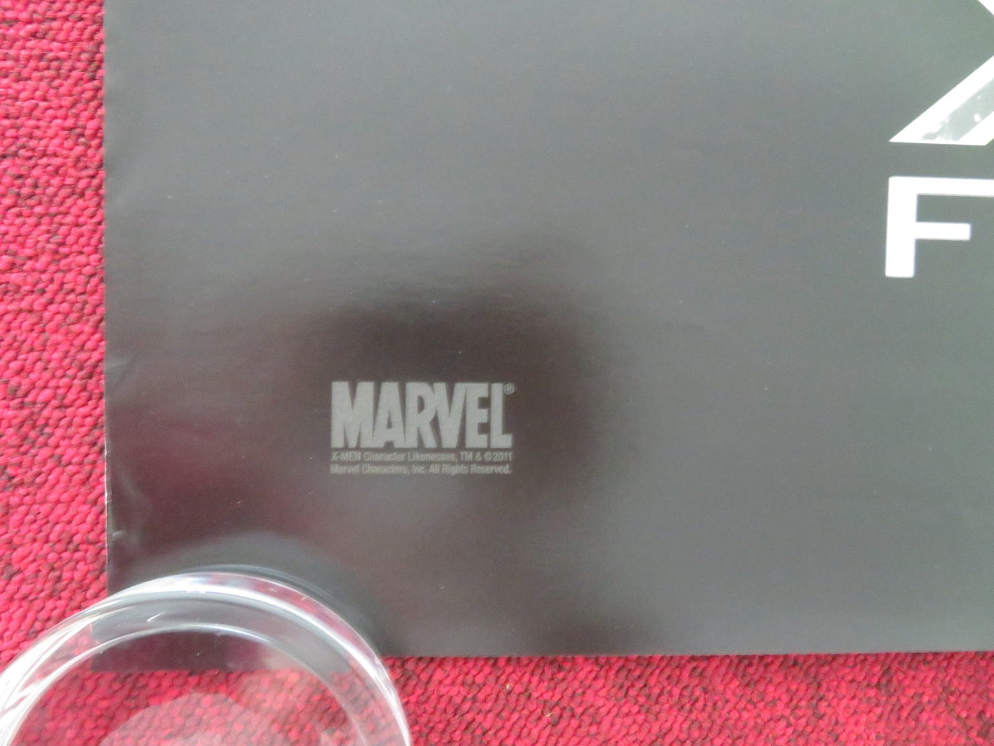 X - MEN: FIRST CLASS - B ONE SHEET ROLLED POSTER MCAVOY MICHAEL FASSBENDER 2011 Movie posters