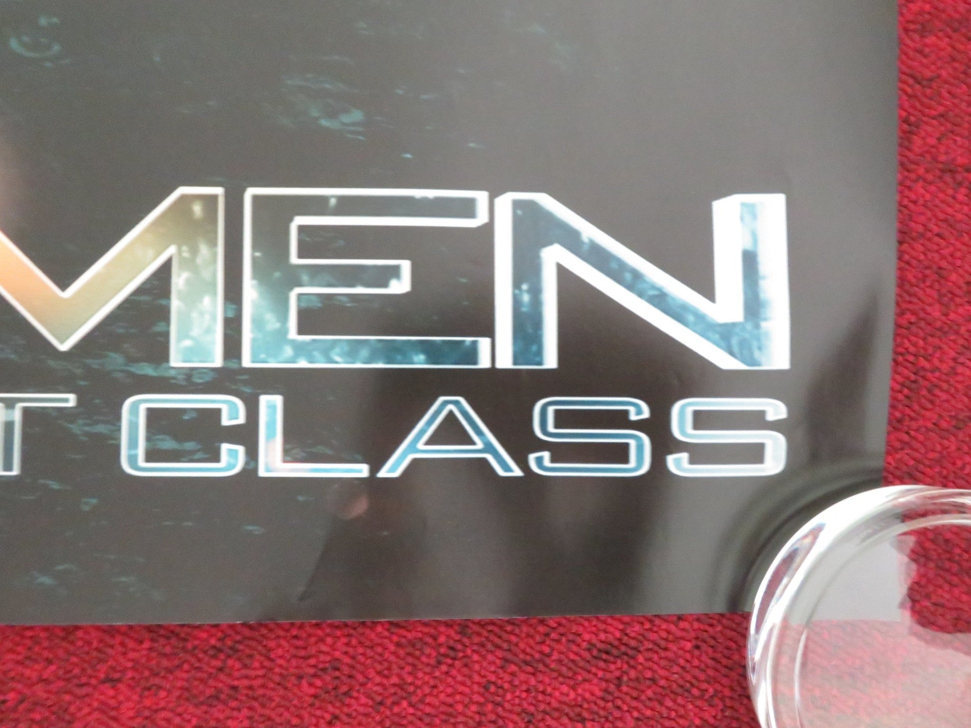 X-MEN: FIRST CLASS - B UK QUAD ROLLED POSTER MARVEL MICHAEL FASSBENDER 2011 - Rendezvous Cinema
