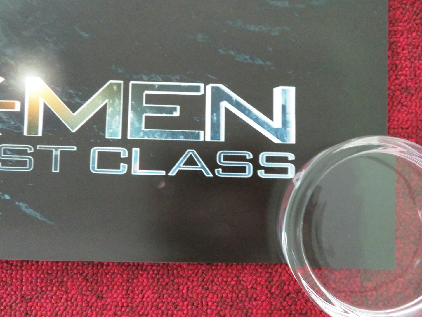 X - MEN: FIRST CLASS - C ONE SHEET ROLLED POSTER MCAVOY MICHAEL FASSBENDER 2011 Movie posters