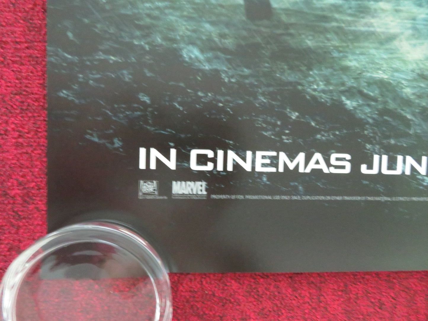 X - MEN: FIRST CLASS - C ONE SHEET ROLLED POSTER MCAVOY MICHAEL FASSBENDER 2011 Movie posters