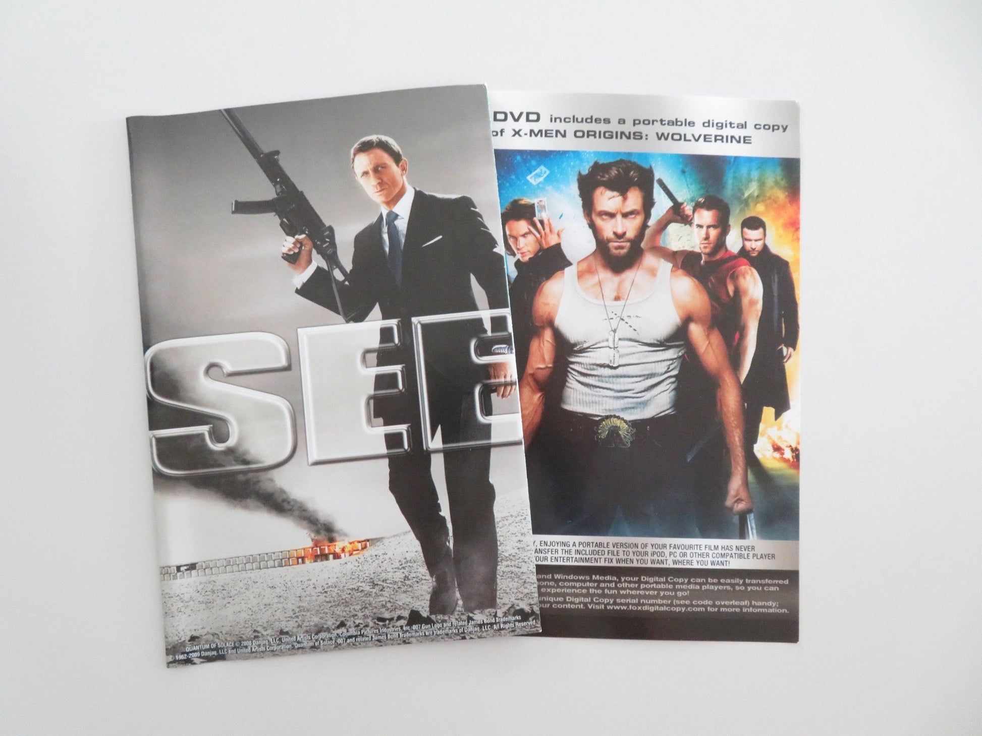 X - MEN ORIGINS: WOLVERINE (DVD) HUGH JACKMAN LIEV SCHREIBER 2009 REGION 2 Movie posters