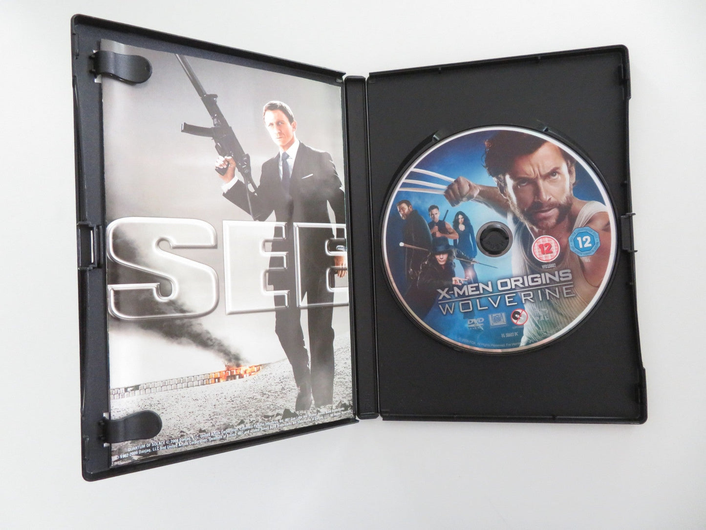 X - MEN ORIGINS: WOLVERINE (DVD) HUGH JACKMAN LIEV SCHREIBER 2009 REGION 2 Movie posters