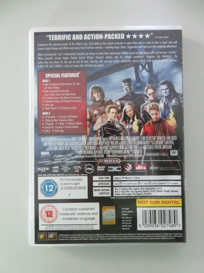 X - MEN: THE LAST STAND - TWO DISC SPECIAL EDITION (DVD) MARVEL 2006 REGION 2 Movie posters