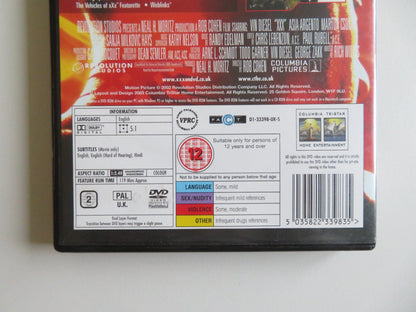 XXX (DVD) VIN DIESEL SAMUEL L. JACKSON 2002 REGION 2 Movie posters