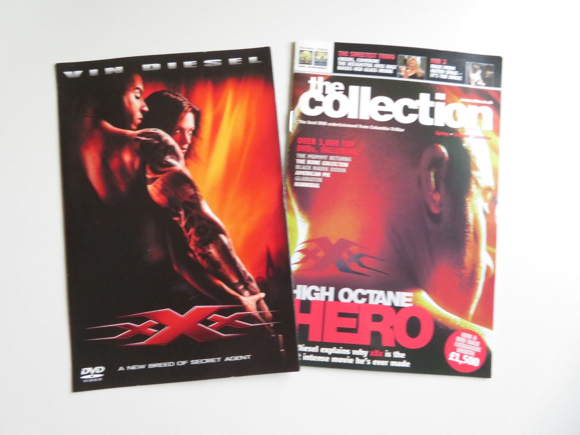 XXX (DVD) VIN DIESEL SAMUEL L. JACKSON 2002 REGION 2 Movie posters