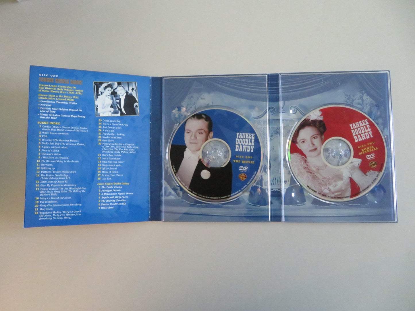 YANKEE DOODLE DANDY - TWO DISC SPECIAL EDITION (DVD) JAMES CAGNEY 1942 REGION 1 Movie posters
