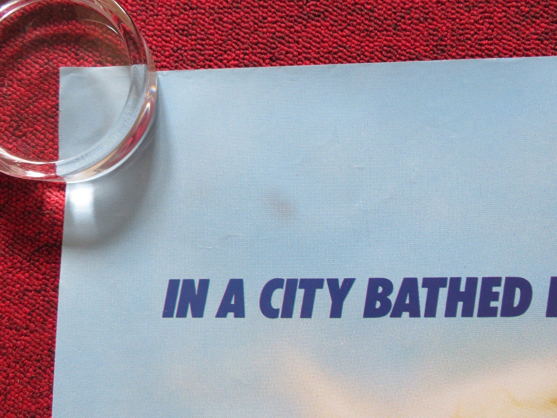 YEAR OF THE GUN UK QUAD ROLLED POSTER ANDREW MCCARTHY SHARON STONE 1991 Rendezvous Cinema Movie posters