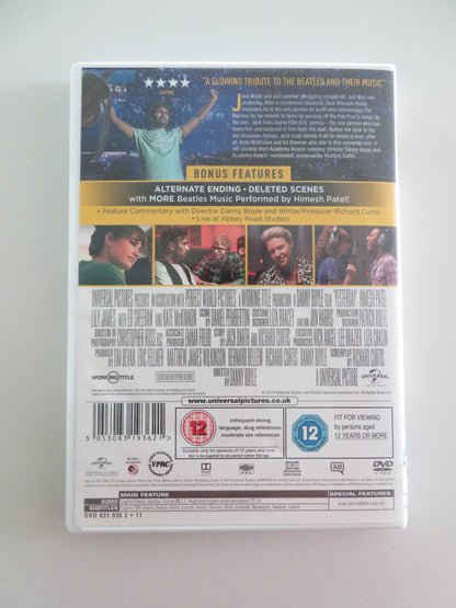 YESTERDAY (DVD) HIMESH PATEL LILY JAMES 2019 REGION 2,4,5 Movie posters