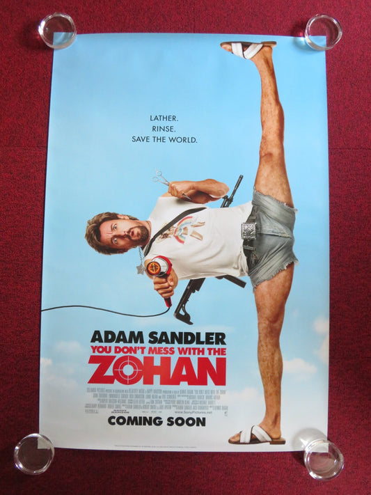 YOU DON'T MESS WITH THE ZOHAN US ONE SHEET ROLLED POSTER ADAM SANDLER 2008 Rendezvous Cinema Movie posters