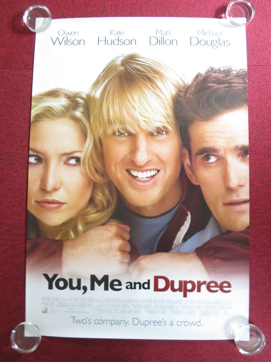 YOU, ME AND DUPREE - B US ONE SHEET ROLLED POSTER OWEN WILSON KATE HUDSON 2006 Rendezvous Cinema Movie posters