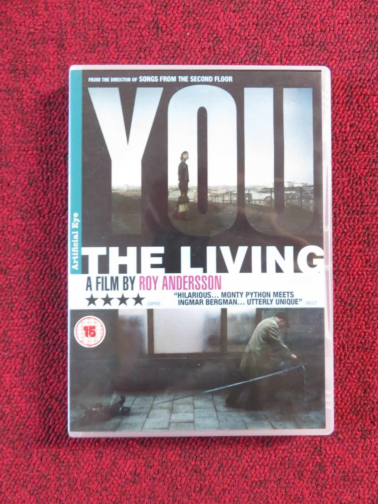 YOU, THE LIVING (DVD) ELISABETH HELANDER JORGEN NOHALL 2007 REGION 2 Rendezvous Cinema Movie posters