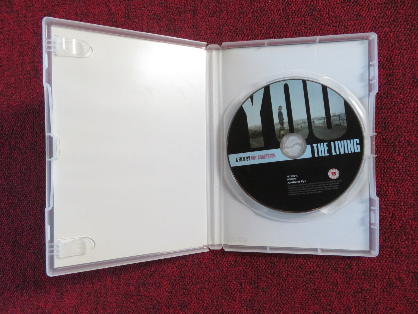 YOU, THE LIVING (DVD) ELISABETH HELANDER JORGEN NOHALL 2007 REGION 2 Rendezvous Cinema Movie posters