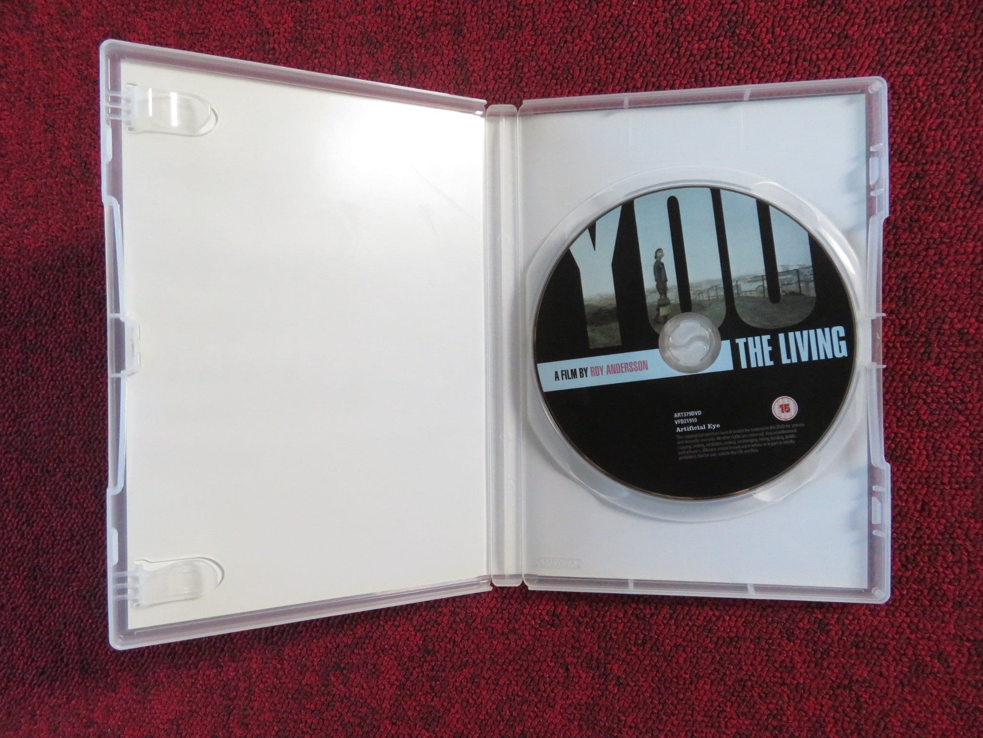 YOU, THE LIVING (DVD) ELISABETH HELANDER JORGEN NOHALL 2007 REGION 2 Rendezvous Cinema Movie posters