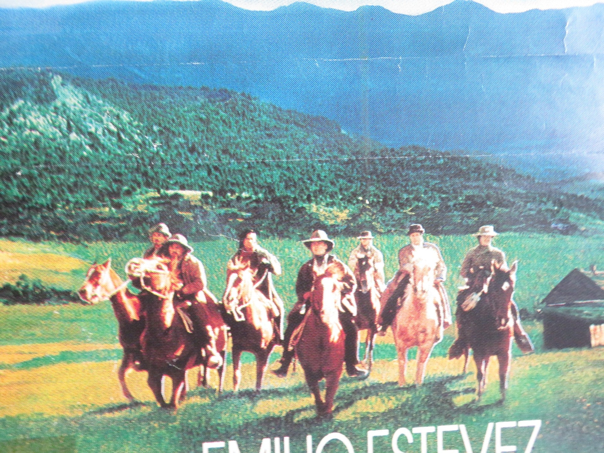 YOUNG GUNS DOOR PANEL POSTER ROLLED EMILIO ESTEVEZ KIEFER SUTHERLAND 1988 Rendezvous Cinema Movie posters