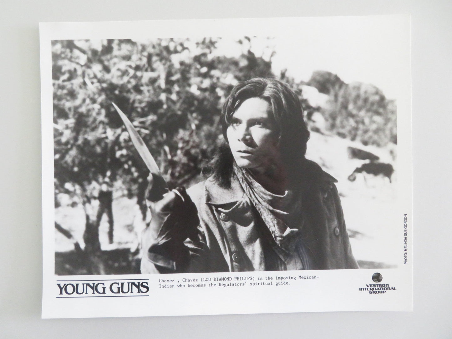 Young Guns Movie Still Photo Lot Of 6 Emilio Estevez Charlie Sheen 1988 Movie posters