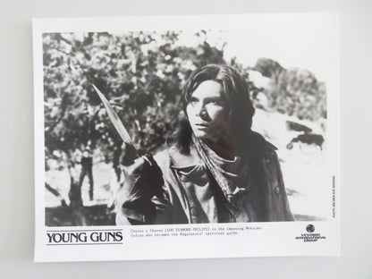 Young Guns Movie Still Photo Lot Of 6 Emilio Estevez Charlie Sheen 1988 Movie posters
