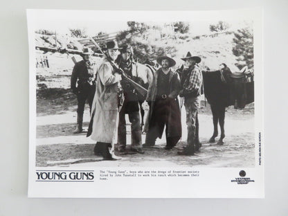 Young Guns Movie Still Photo Lot Of 6 Emilio Estevez Charlie Sheen 1988 Movie posters