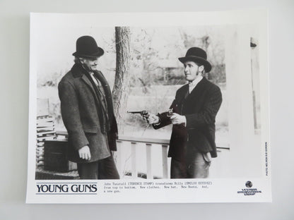 Young Guns Movie Still Photo Lot Of 6 Emilio Estevez Charlie Sheen 1988 Movie posters
