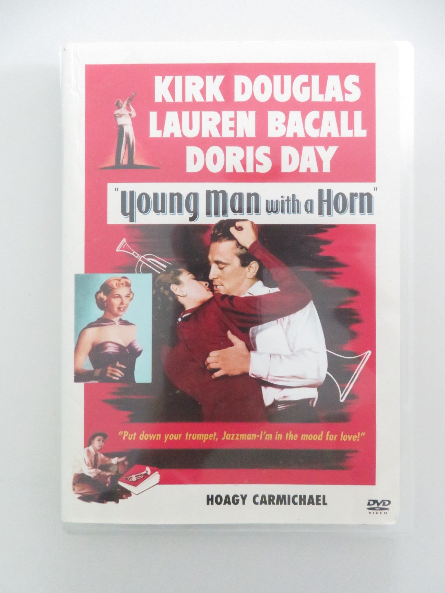 YOUNG MAN WITH A HORN - B (DVD) KIRK DOUGLAS LAUREN BACALL 1950 REGION 1 Movie posters