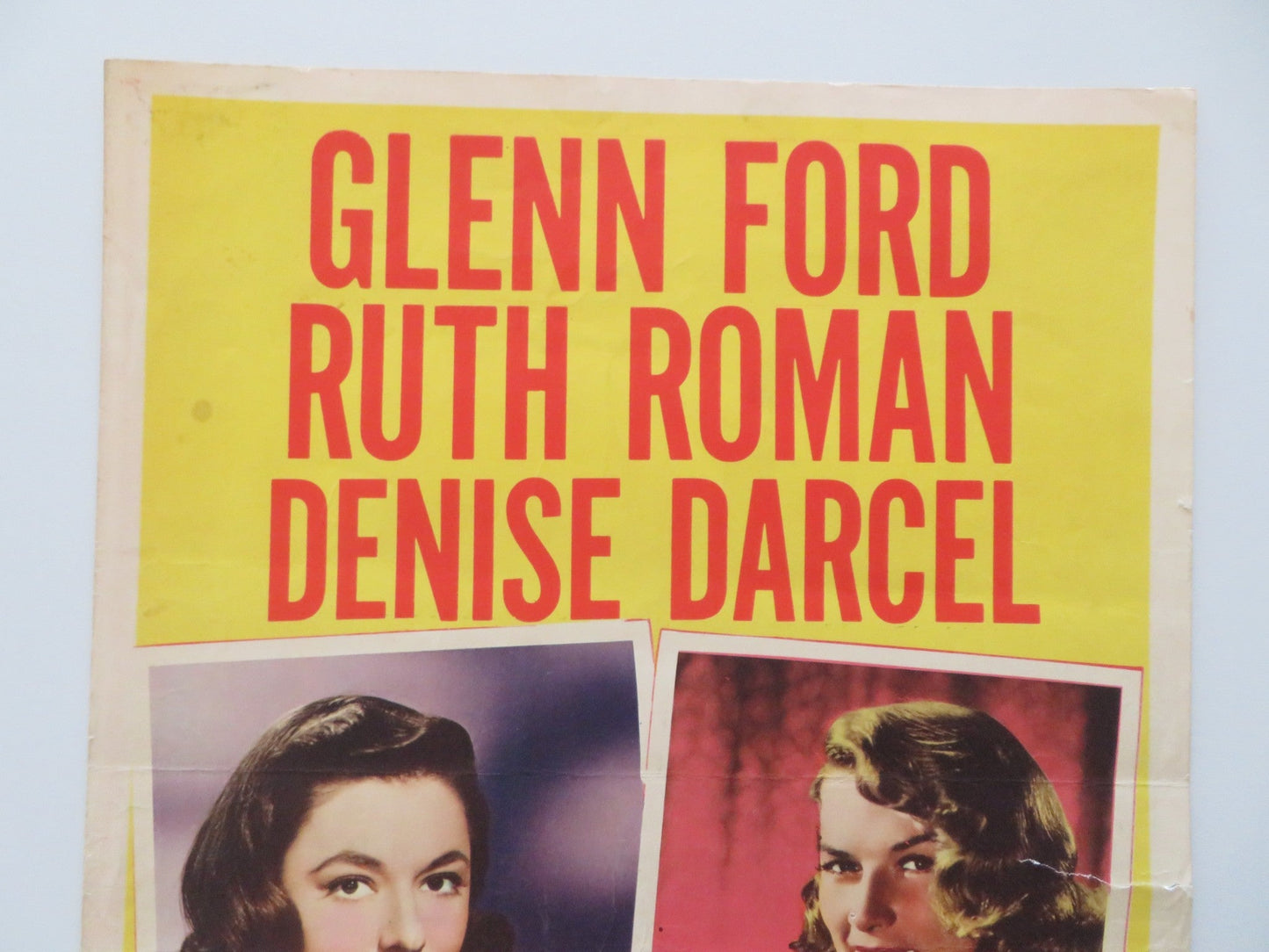 YOUNG MAN WITH IDEAS US INSERT POSTER GLENN FORD RUTH ROMAN 1952 Rendezvous Cinema Movie posters