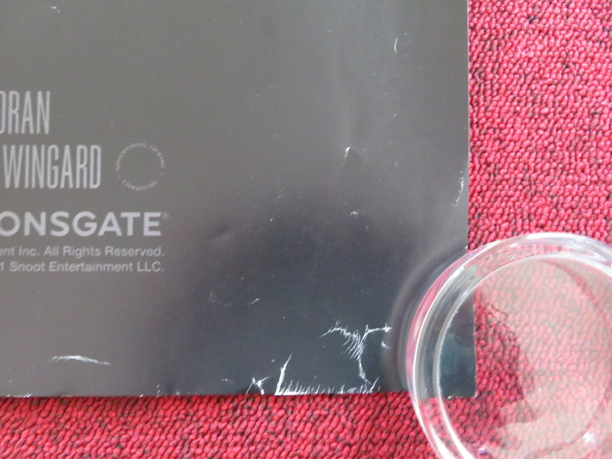 YOU'RE NEXT UK QUAD ROLLED POSTER SHARNI VINSON NICHOLAS TUCCI 2011 Rendezvous Cinema Movie posters