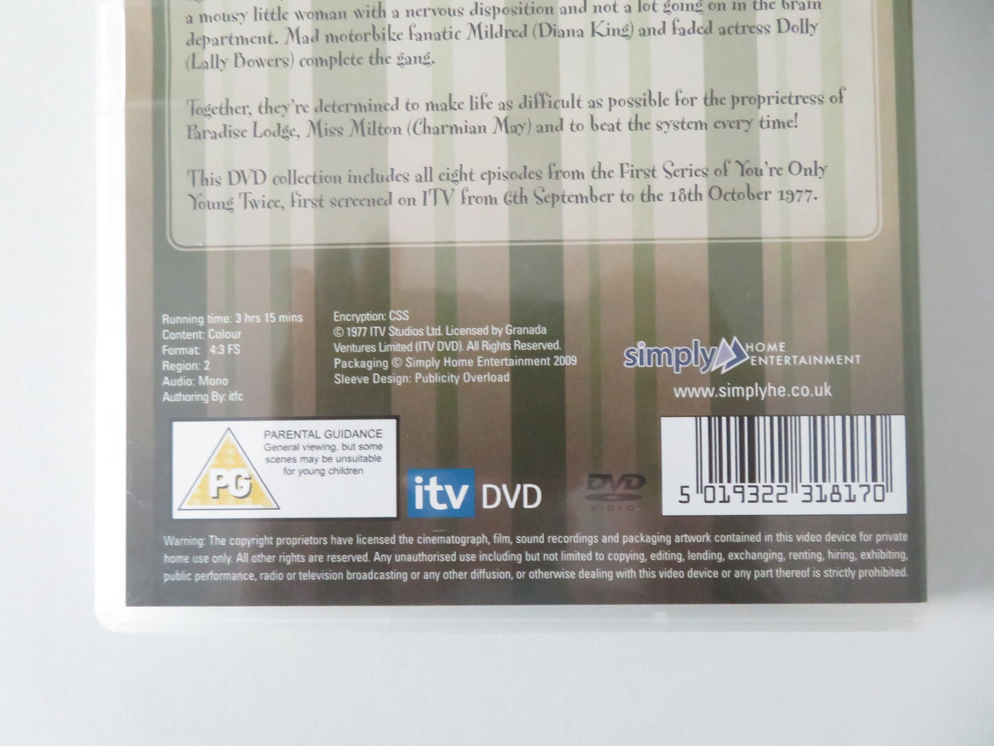 You're Only Young Twice - The Complete First Series (DVD) Coombs 1977 Region 2 Movie posters