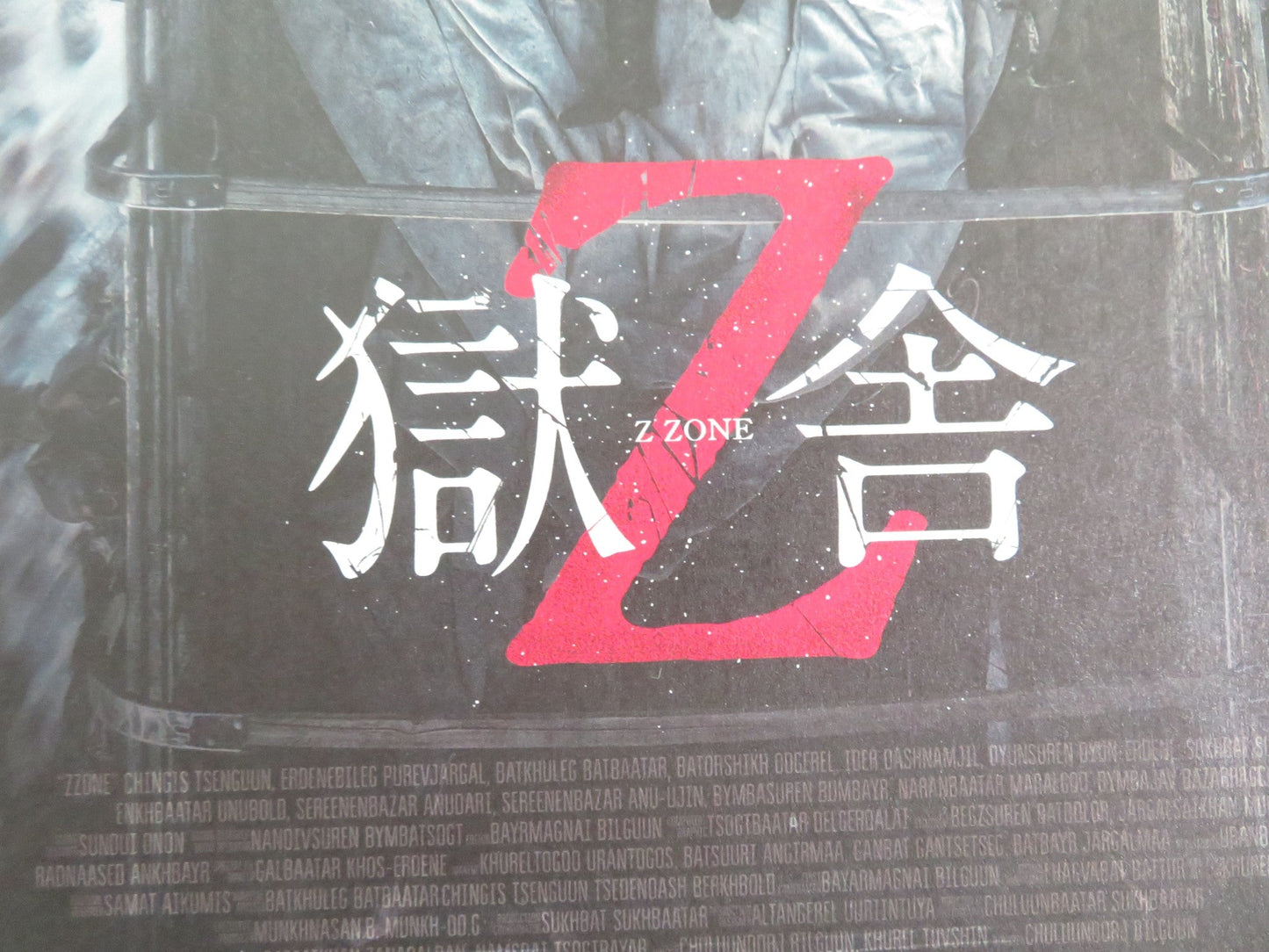 Z Zone Japanese Chirashi (B5) Poster Erdenebileg Bazarragchaa Byamba 2024 Movie posters