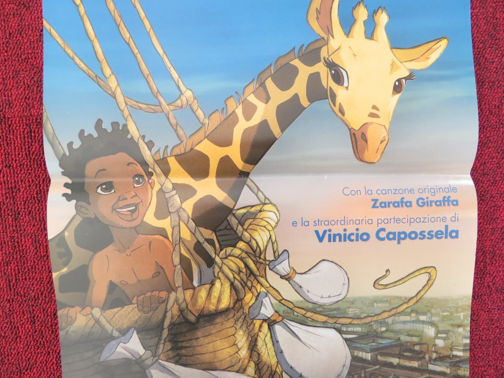 ZARAFA ITALIAN LOCANDINA POSTER MAX RENAUDIN PRATT SIMON ABKARIAN 2012 Rendezvous Cinema Movie posters