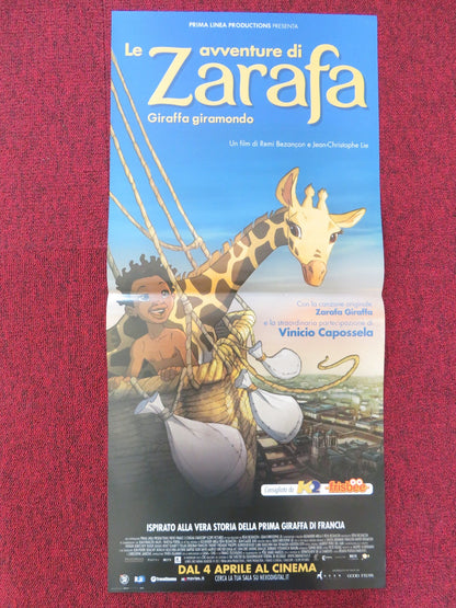 ZARAFA ITALIAN LOCANDINA POSTER MAX RENAUDIN PRATT SIMON ABKARIAN 2012 Rendezvous Cinema Movie posters
