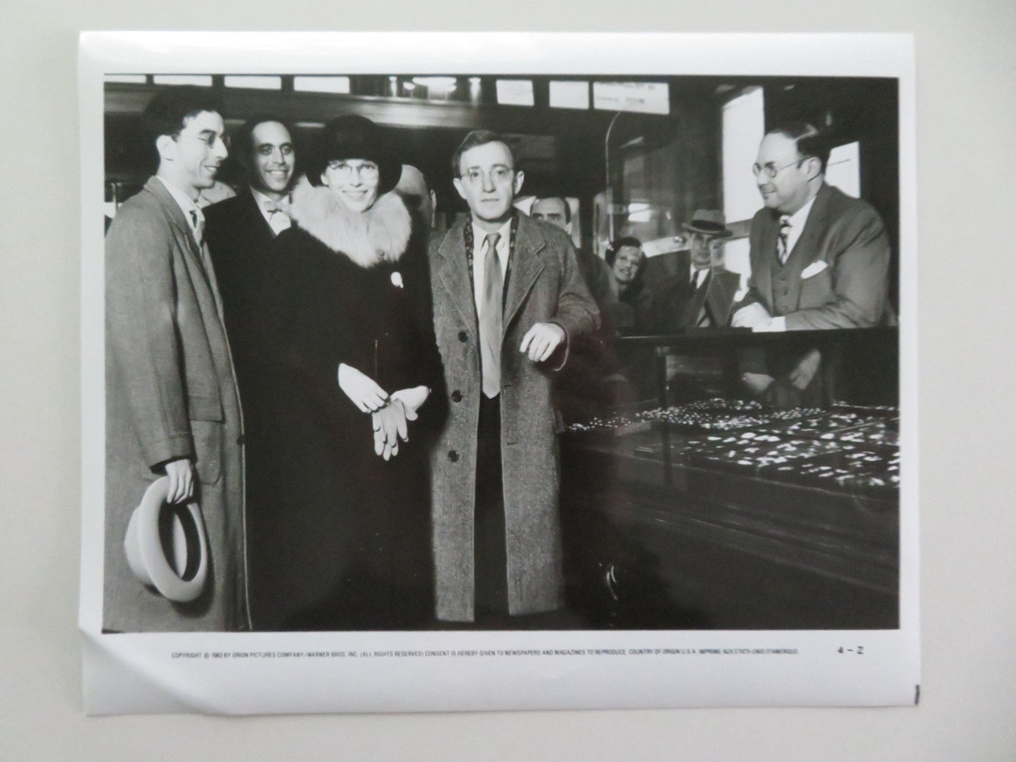 Zelig MOVIE STILL PHOTO LOT OF 5 WOODY ALLEN MIA FARROW 1983 Movie posters