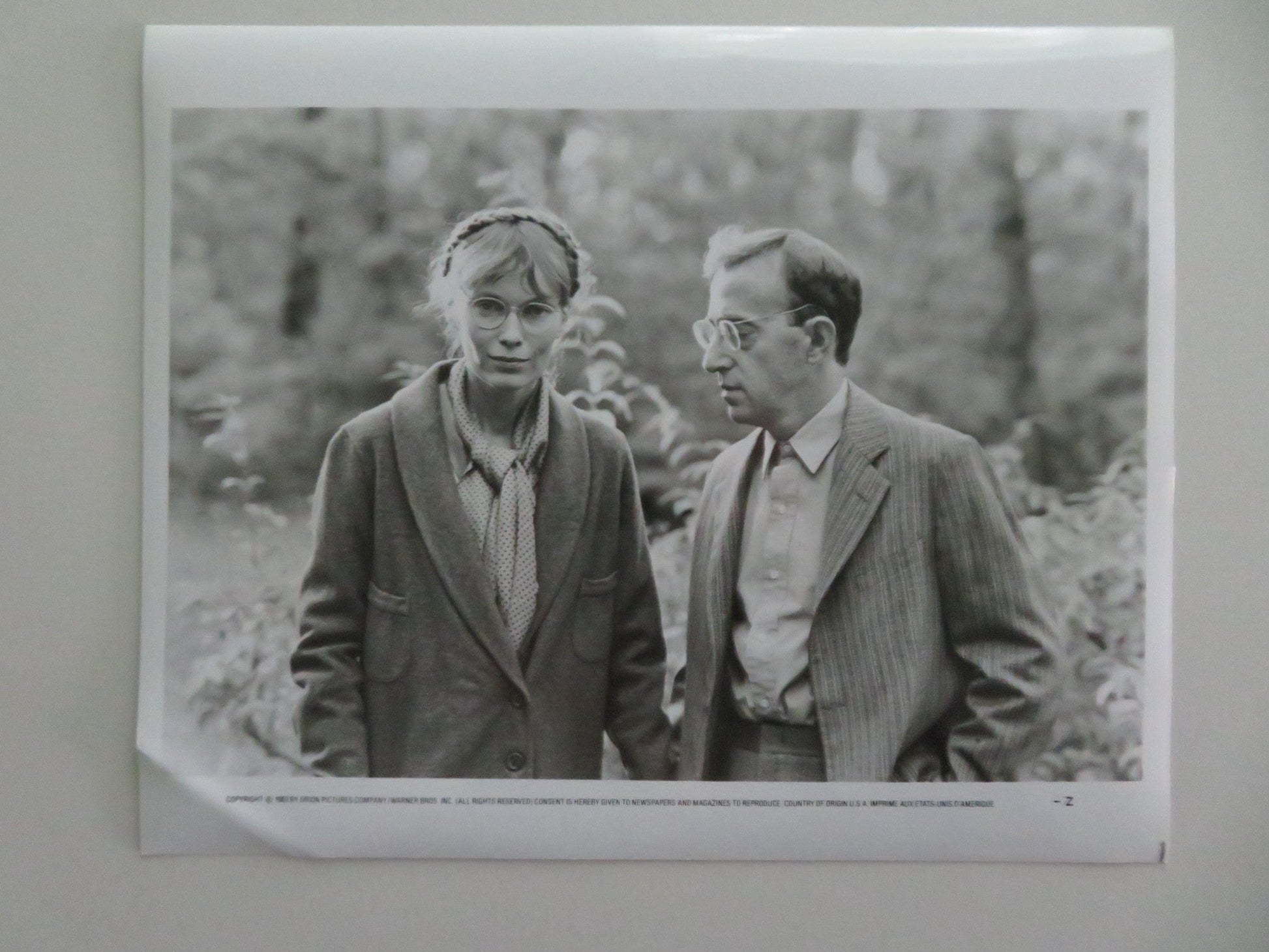 Zelig MOVIE STILL PHOTO LOT OF 5 WOODY ALLEN MIA FARROW 1983 Movie posters