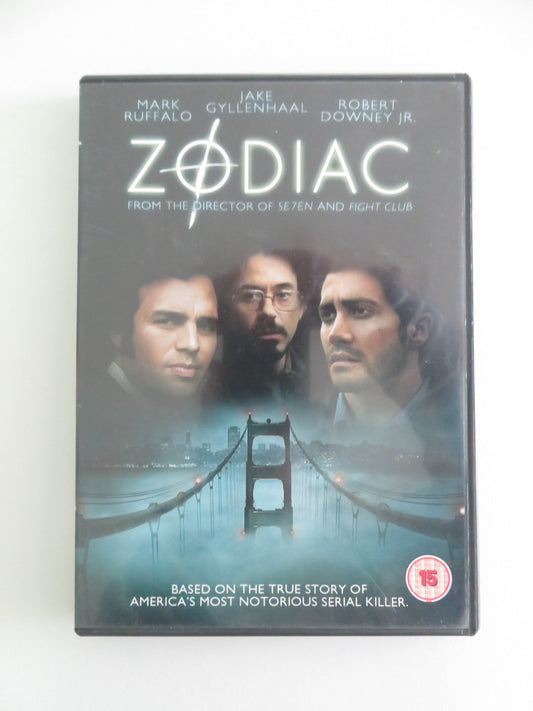 ZODIAC (DVD) MARK RUFFALO JAKE GYLLENHAAL 2007 REGION 2 Movie posters
