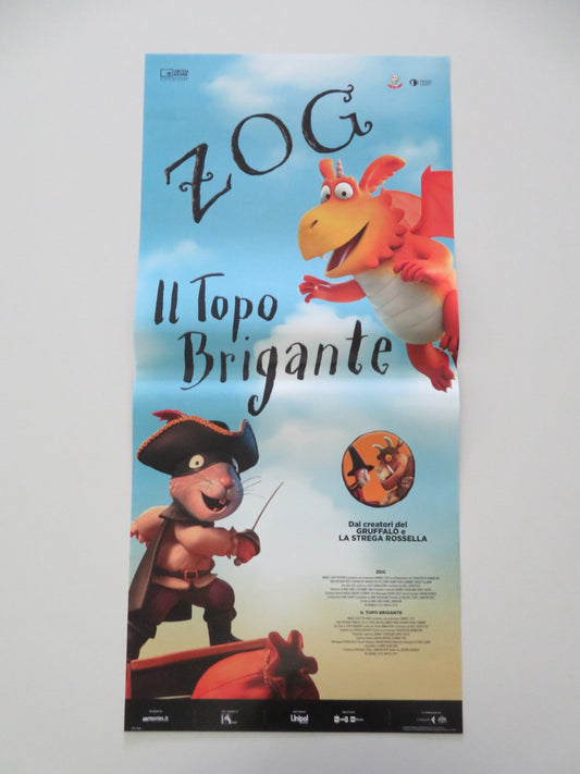 Zog + The Highway Rat ITALIAN LOCANDINA POSTER Lenny Henry David Tennant 2018 Movie posters