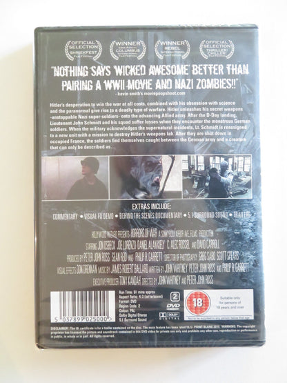 ZOMBIES OF WAR (DVD) JON OSBECK JOE LORENZO 2006 REGION 2 Rendezvous Cinema Movie posters
