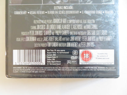 ZOMBIES OF WAR (DVD) JON OSBECK JOE LORENZO 2006 REGION 2 Rendezvous Cinema Movie posters