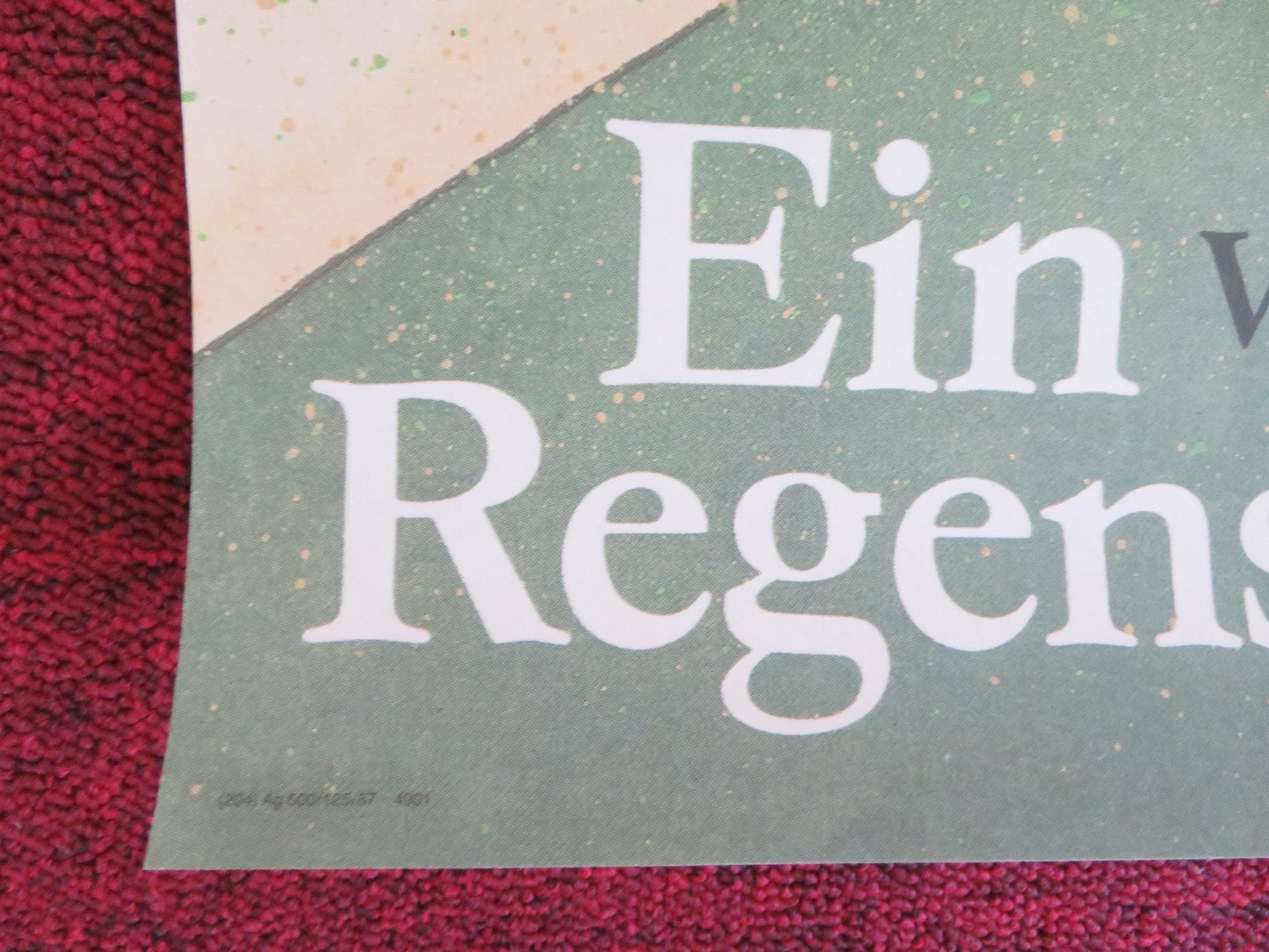 ZONTIK DLYA NOVOBRACHNYKH GERMAN POSTER ROLLED BATALOV NIJOLE OZELYTE 1986 Rendezvous Cinema Movie posters