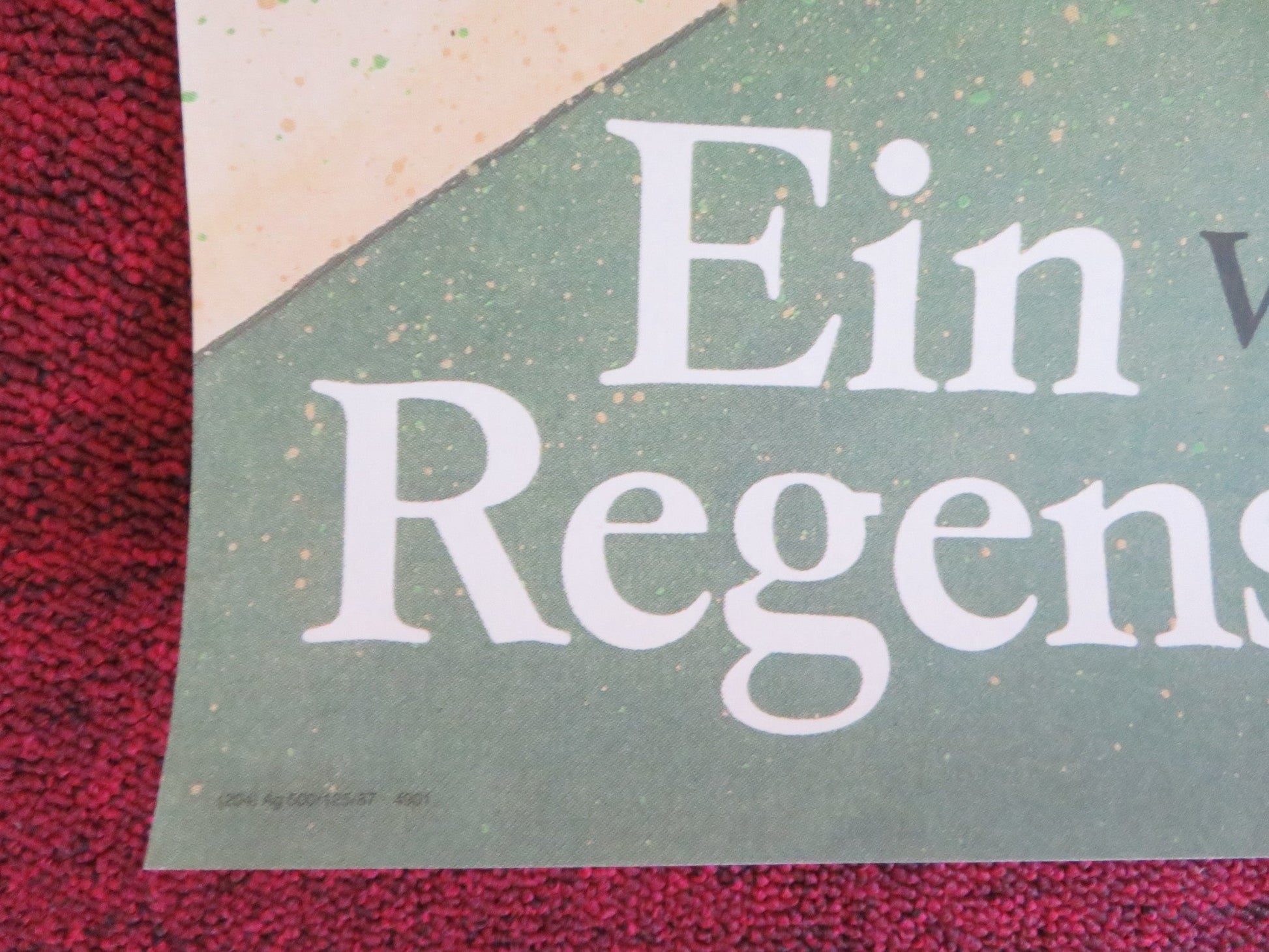 ZONTIK DLYA NOVOBRACHNYKH GERMAN POSTER ROLLED BATALOV NIJOLE OZELYTE 1986 Rendezvous Cinema Movie posters