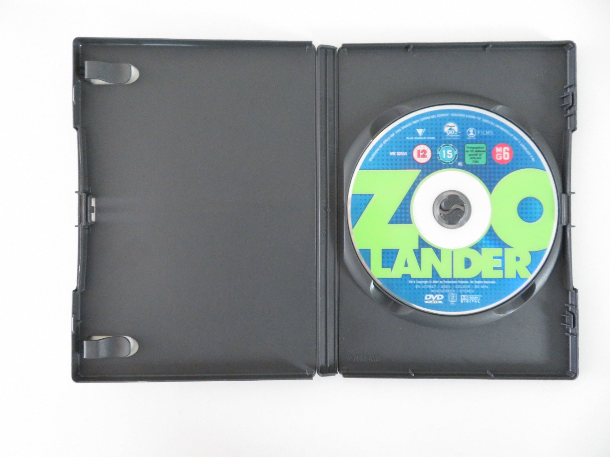 Zoolander (DVD) Ben Stiller Owen Wilson Christine Taylor 2001 Region 2 Movie posters