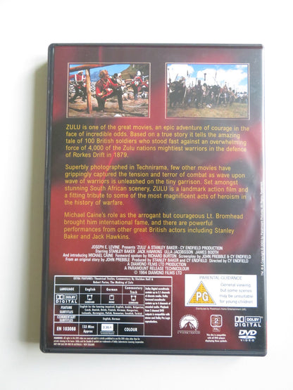 ZULU SPECIAL COLLECTOR'S EDITION - B (DVD) MICHAEL CAINE 1964 REGION 2 - Rendezvous Cinema