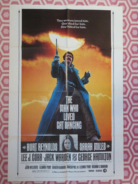 THE MAN WHO LOVED CAT DANCING US ONE SHEET POSTER BURT REYNOLDS 1972 - Rendezvous Cinema