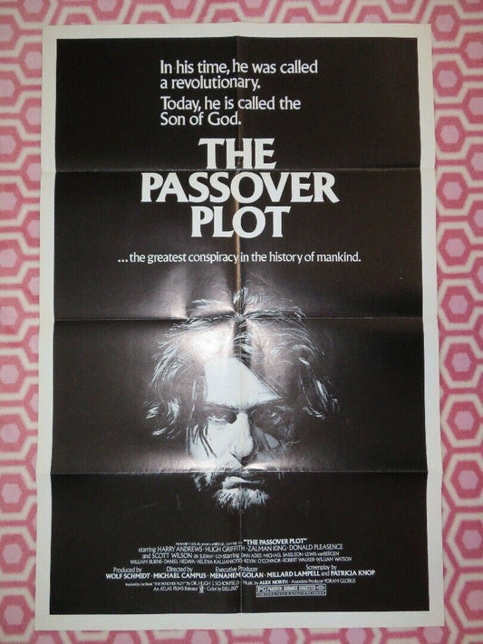 THE PASSOVER PLOT US ONE SHEET POSTER HARRY ANDREWS DONALD PLEASENCE