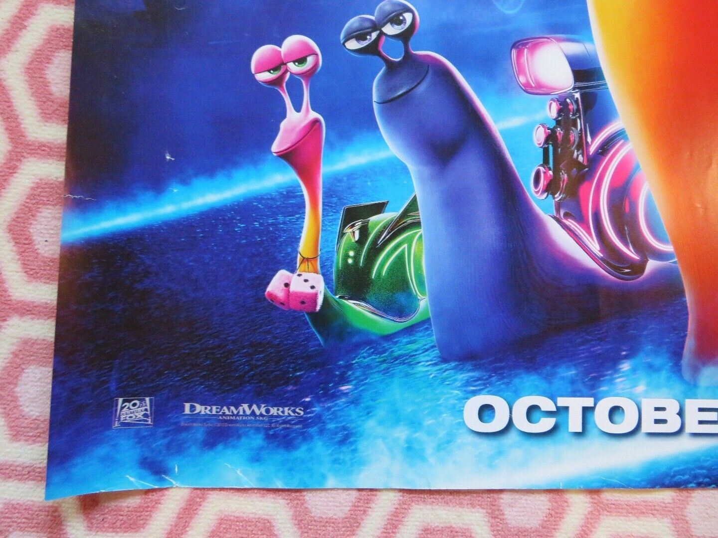 TURBO QUAD (30"x 40") ROLLED POSTER RYAN REYNOLDS SNOOP MAYA RUDOLPH 2013 - Rendezvous Cinema