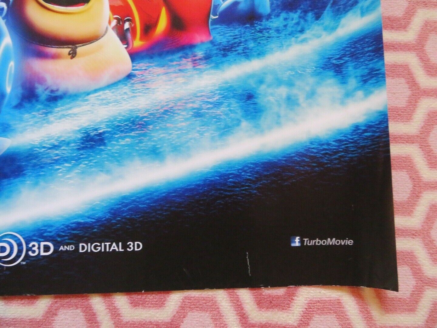 TURBO QUAD (30"x 40") ROLLED POSTER RYAN REYNOLDS SNOOP MAYA RUDOLPH 2013 - Rendezvous Cinema