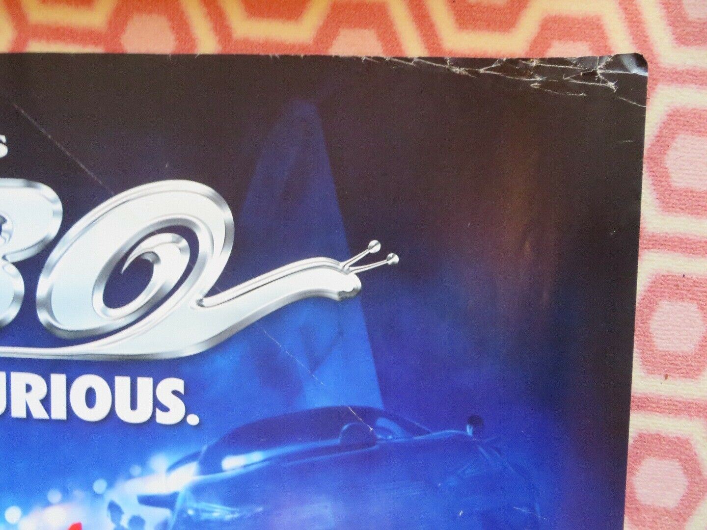 TURBO QUAD (30"x 40") ROLLED POSTER RYAN REYNOLDS SNOOP MAYA RUDOLPH 2013 - Rendezvous Cinema