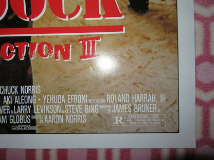 BRADDOCK: MISSING IN ACTION 3 US ONE SHEET POSTER CHUCK NORRIS 1988 - Rendezvous Cinema