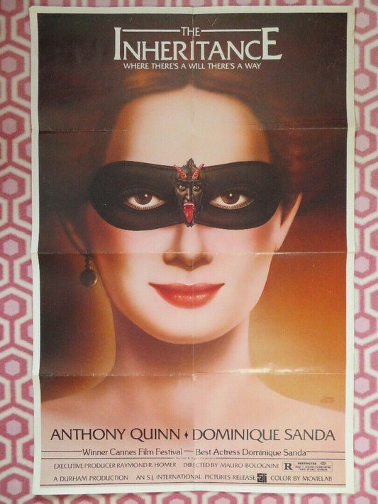THE INHERITANCE ONE SHEET POSTER ANTHONY QUINN DOMINIQUE SANDA 1976 - Rendezvous Cinema