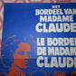 MADAME CLAUDE 2/ LE BORDEL DE MADAME CLAUDE BELGIUM (20"x 13.5) POSTER 1981