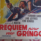 REQUIEM POUR VOOR GRINGO BELGIUM (22.5"x 14") POSTER FERNANDO SANCHO 1968